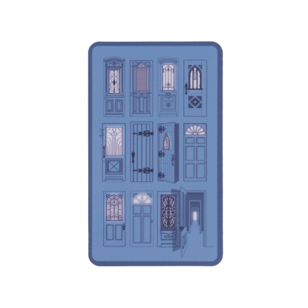 Life Is Doors / Decal