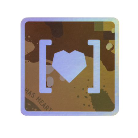 Holographic Heart / Decal